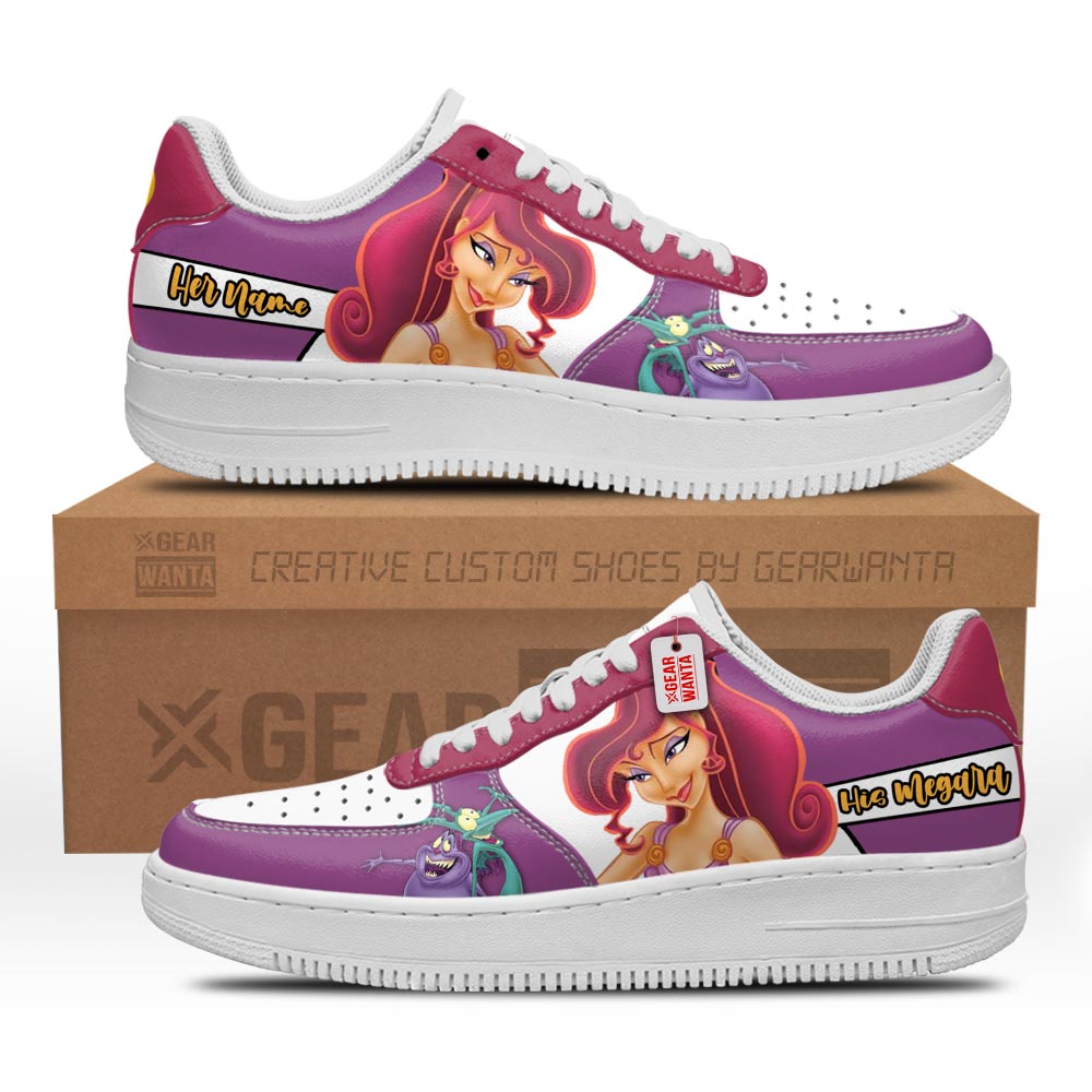 His Megara Air Sneakers His and Her Personalized Collection Perfectivy