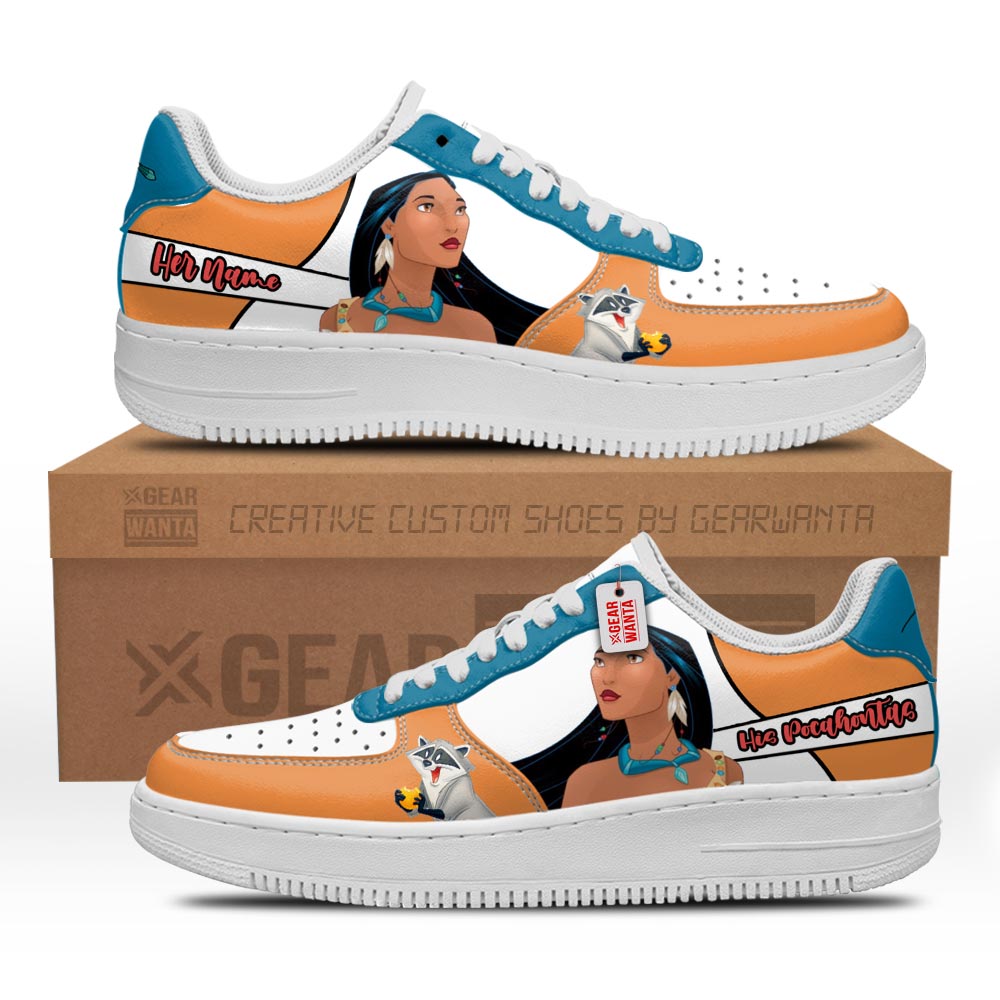 His Pocahontas Air Sneakers His and Her Personalized Collection Perfectivy