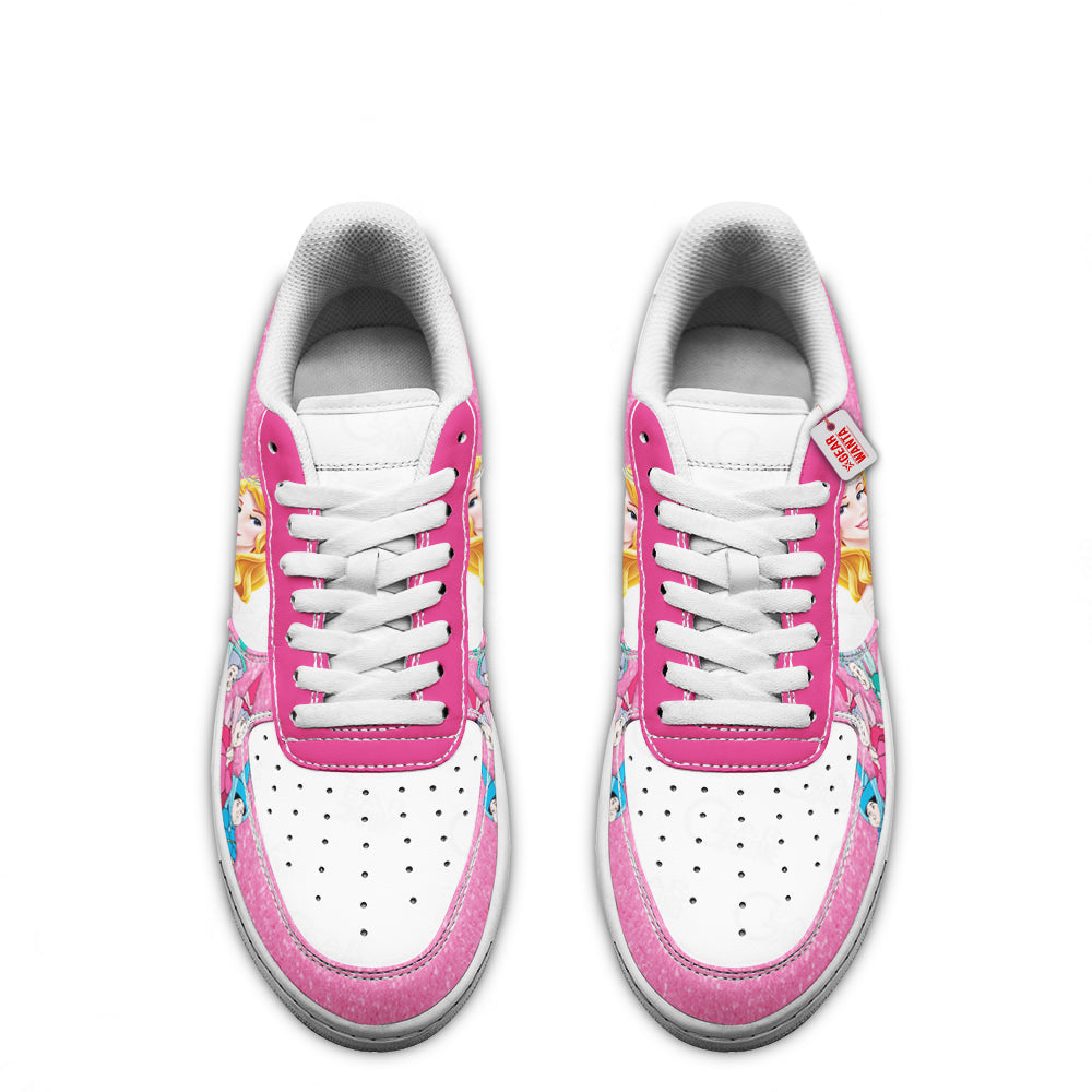 His Princess Aurora Air Sneakers His and Her Personalized Collection Perfectivy