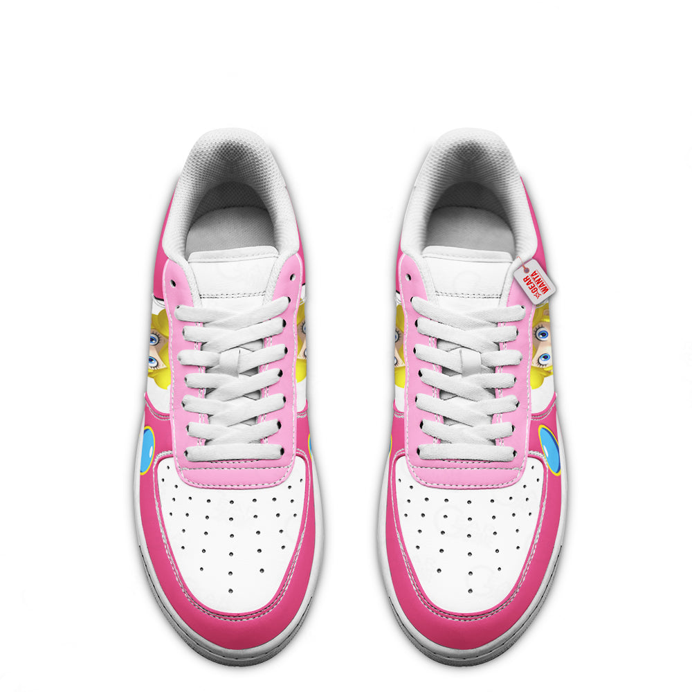 His Princess Peach Air Sneakers His and Her Personalized Collection Perfectivy