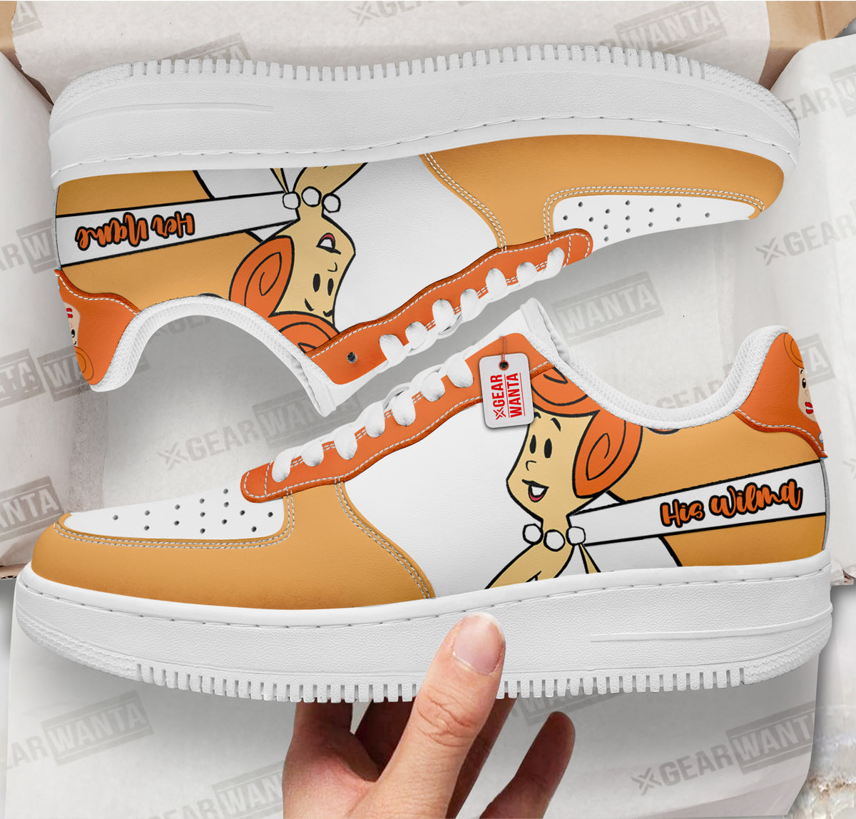 His Wilma Air Sneakers His and Her Personalized Collection Perfectivy