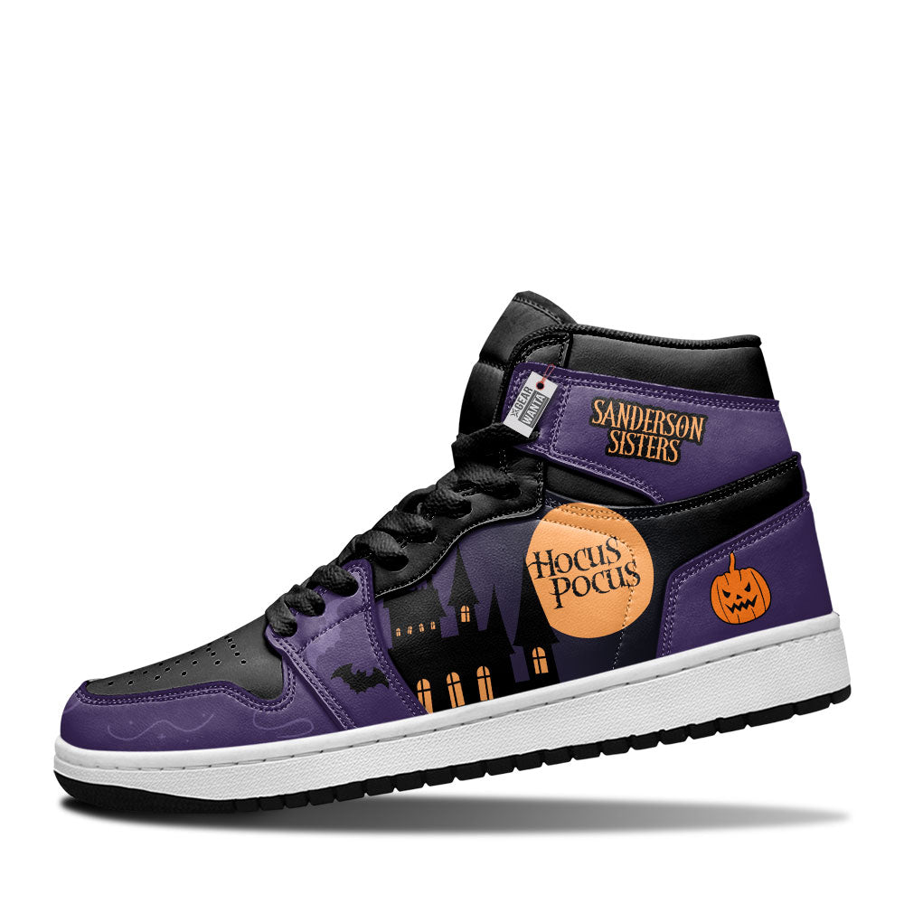 Hocus Pocus Sanderson Sisters J1 Shoes Custom- gearwanta.com