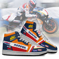 Honda NSR500 Moto Custom J1 Shoes Custom Sneakers For Fans TT07-Gear Wanta