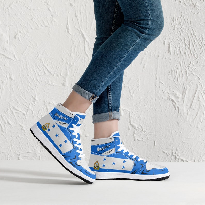 Honduras Flag JD1 High Top Shoes 