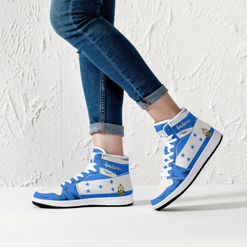 Honduras Flag JD1 High Top Shoes 