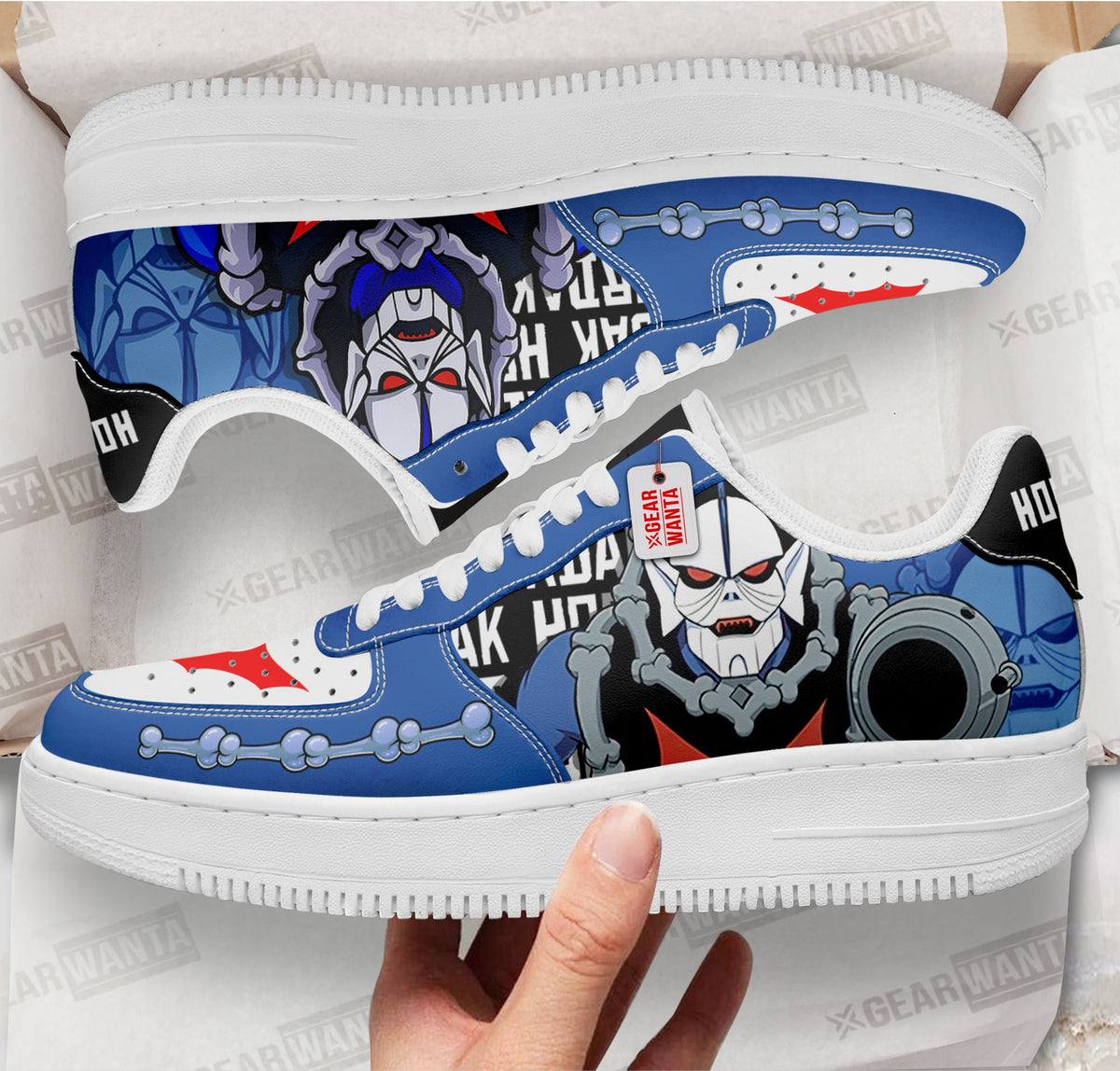 Hordak She-ra Custom Air Sneakers PT21-Gear Wanta