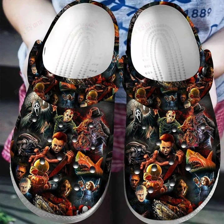 Horror Movies Halloween Classic Clogs-gearwanta.com