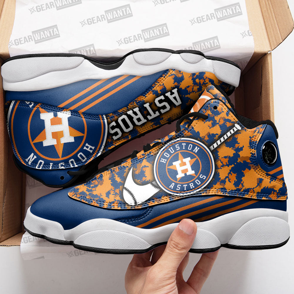 Houston Astros J13 Sneakers Custom Shoes-Gear Wanta