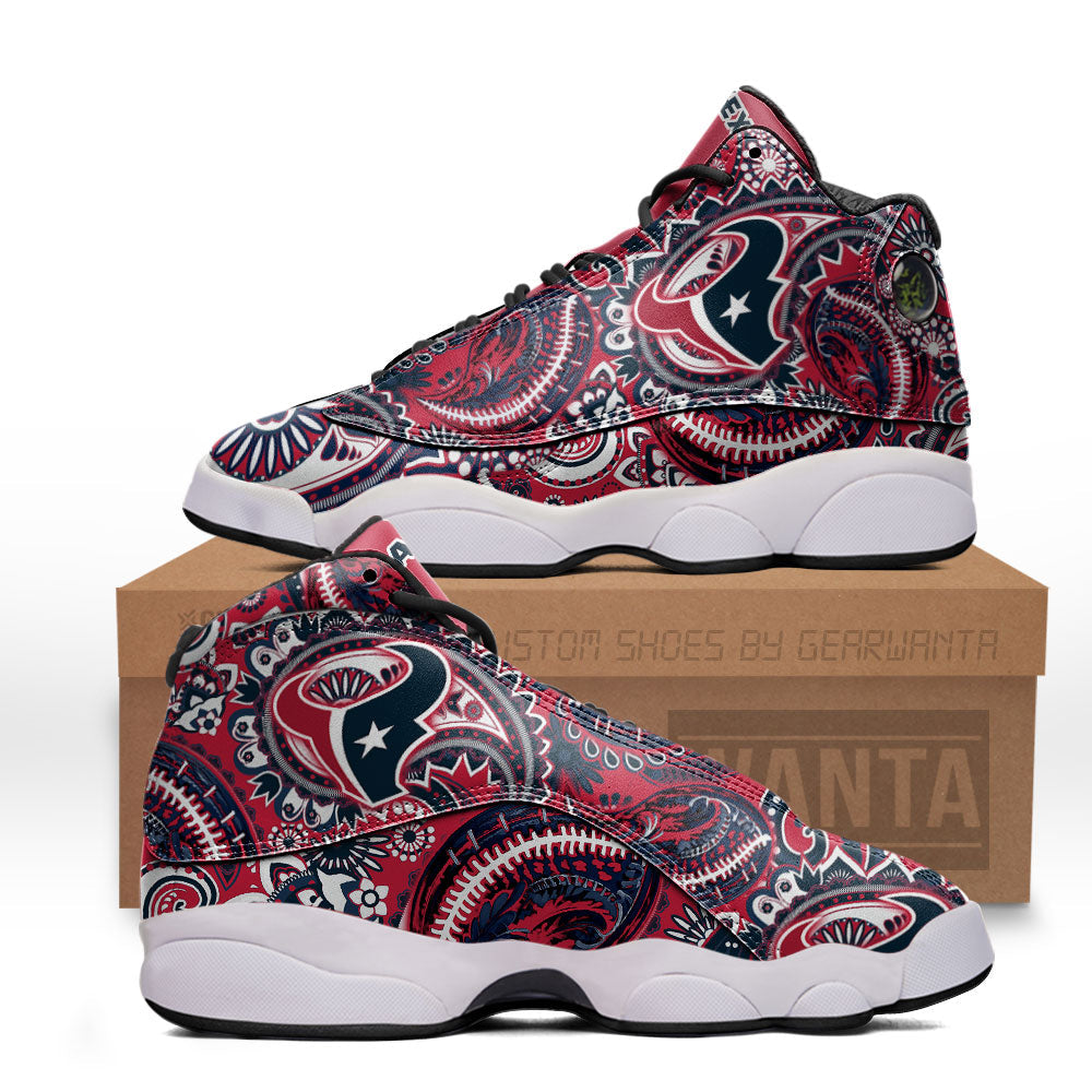 Houston Texans J13 Sneakers Custom Shoes-Gear Wanta