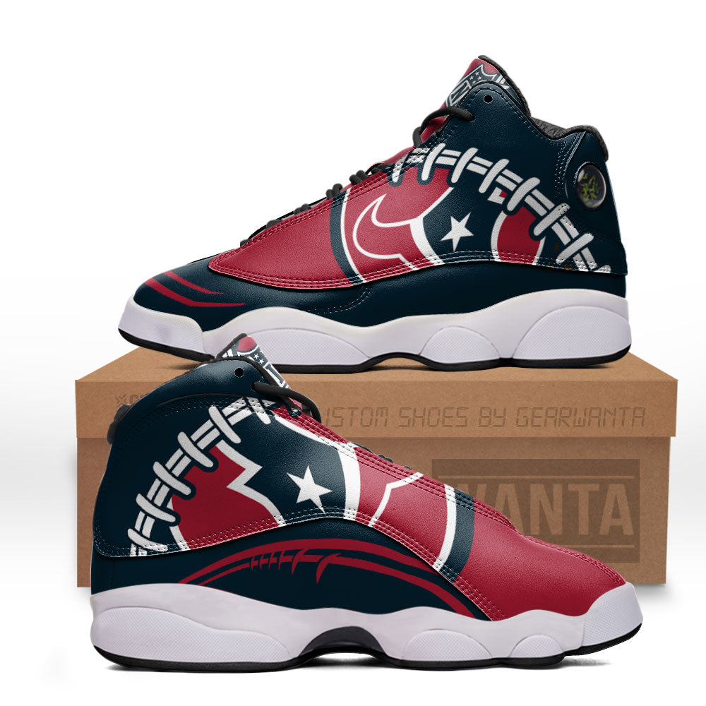 Houston Texans J13 Sneakers Custom Shoes-Gear Wanta