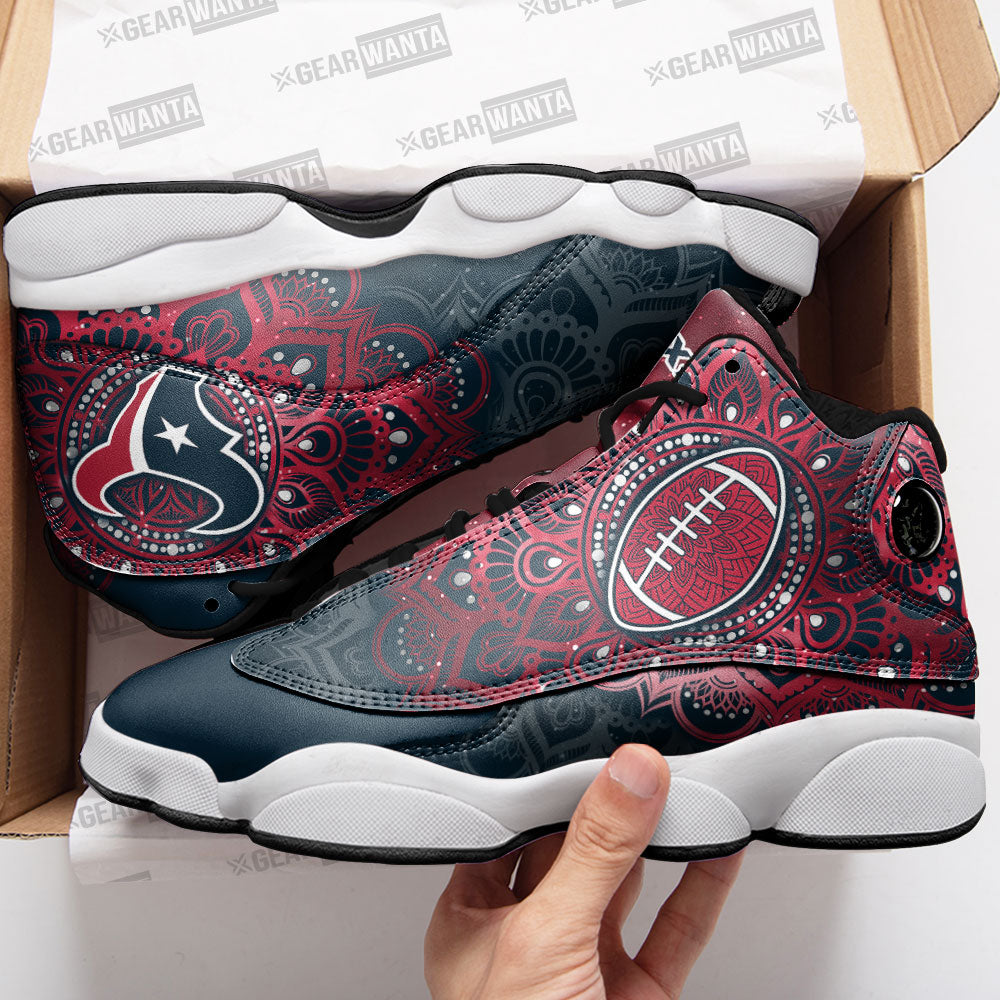 Houston Texans J13 Sneakers Custom Shoes-Gear Wanta