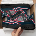 Houston Texans Aj4 Sneakers Custom Shoes-Gear Wanta