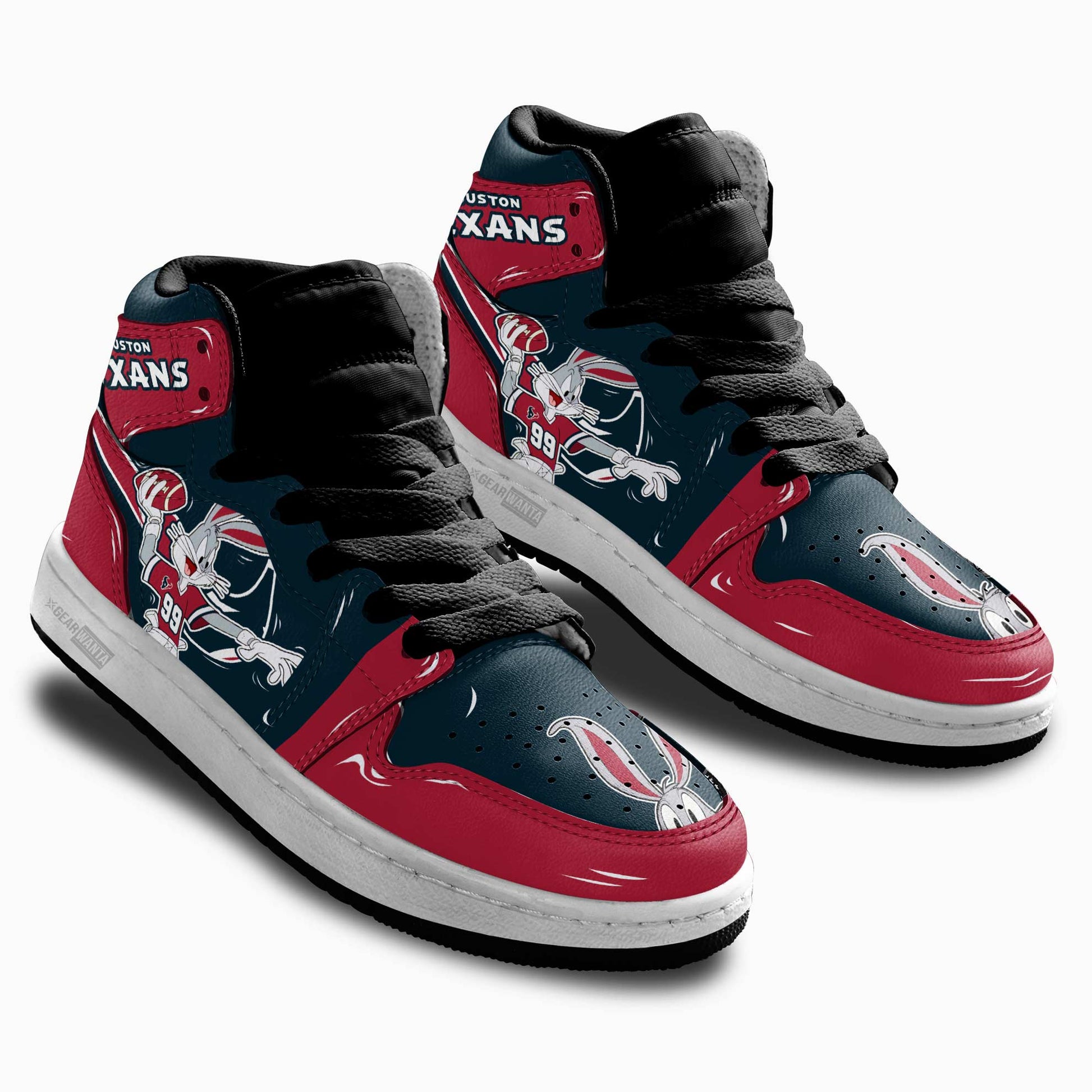 Houston Texans Kid Sneakers Custom-Gear Wanta