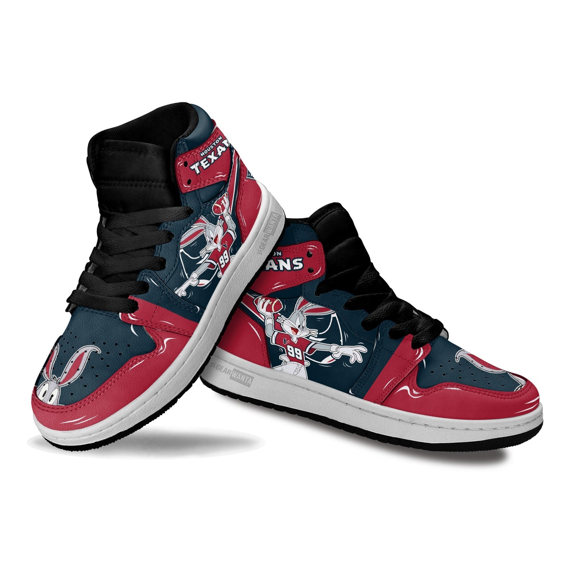 Houston Texans Kid Sneakers Custom-Gear Wanta