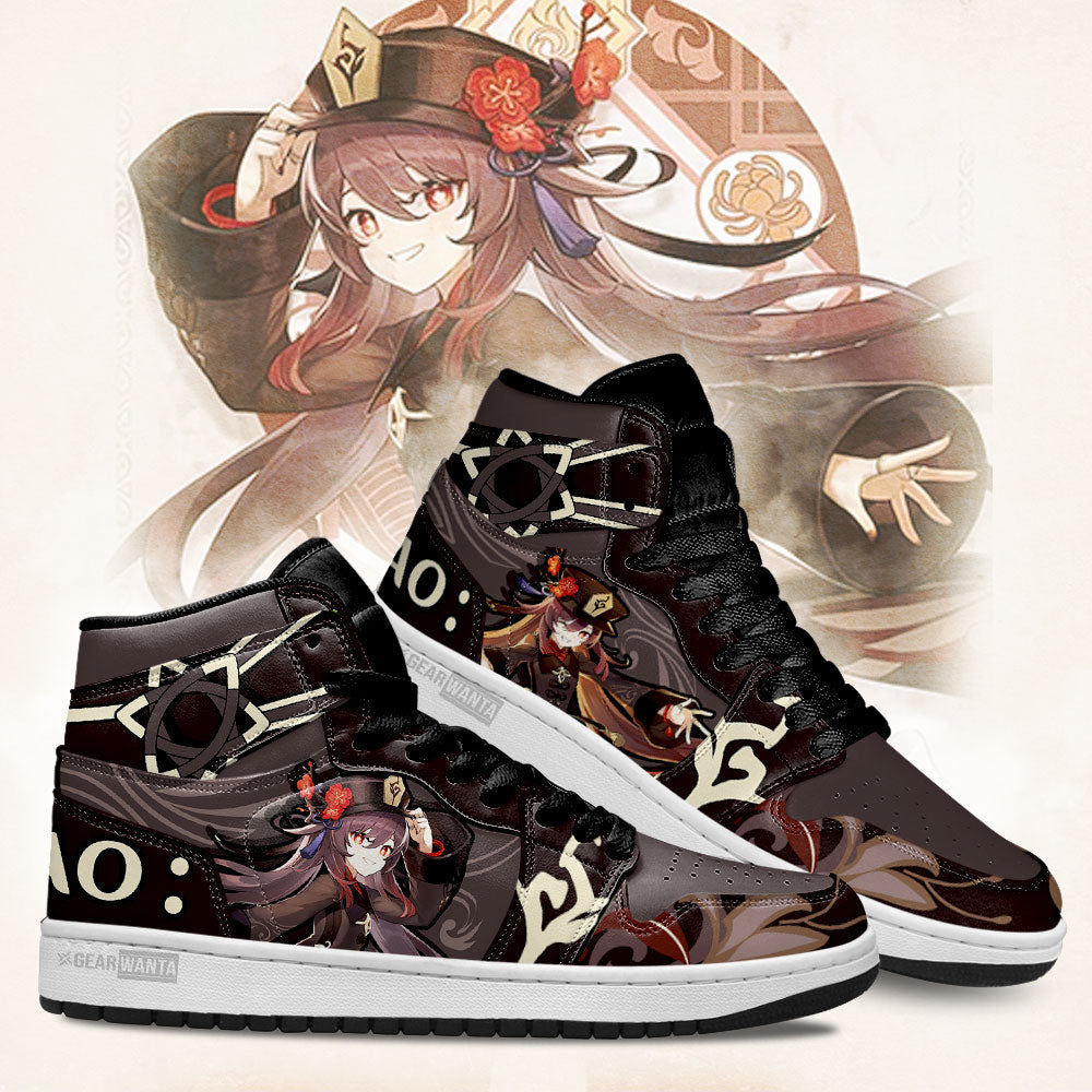 Hu Tao Genshin Sneakers Custom For Gamer-Gear Wanta