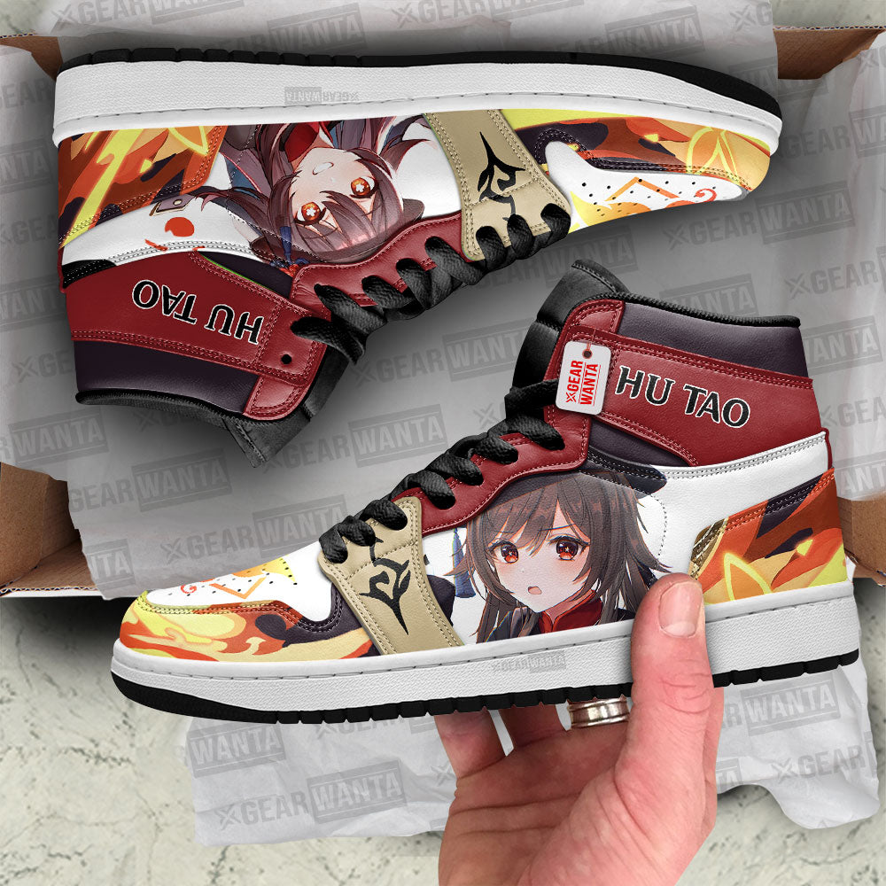 Hu Tao J1 Shoes Personalized Game Collection- gearwanta.com