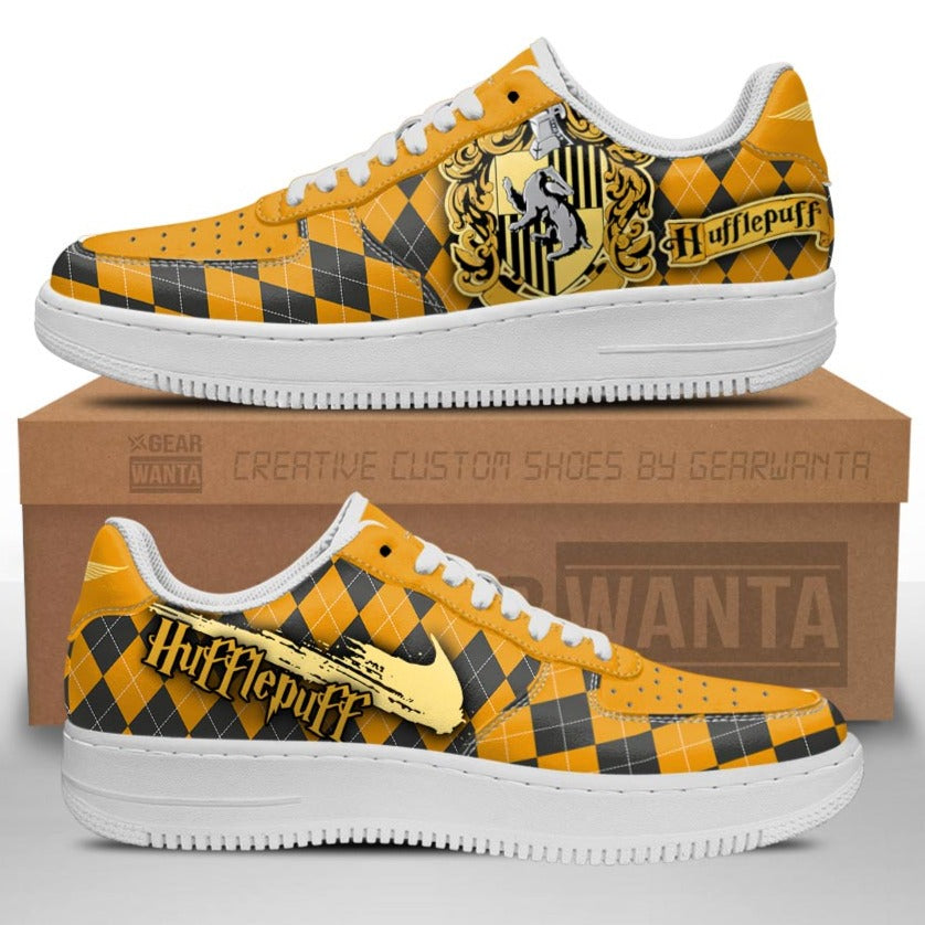 Hufflepuff Sneakers Custom Harry Potter Shoes For Fans-Gear Wanta