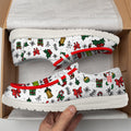 In A World Full Of Grinches Be A Cindy Lou Who Canvas Loafer Shoes-gearwanta.com