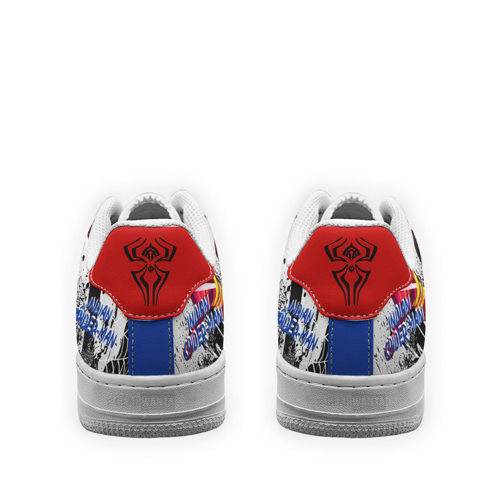 Indian Spider-Man Spider-Verse Custom Air Sneakers PT18-Gear Wanta