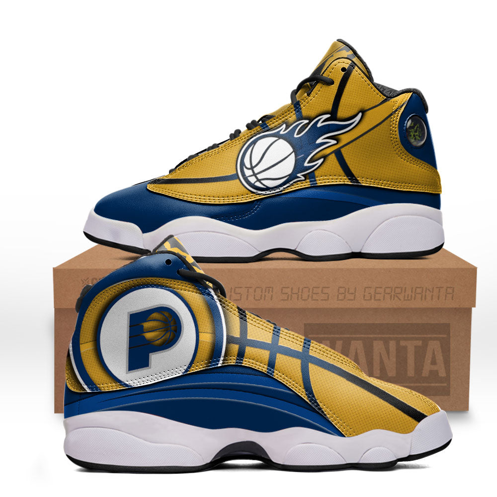 Indiana Pacers J13 Sneakers Custom Shoes-Gear Wanta