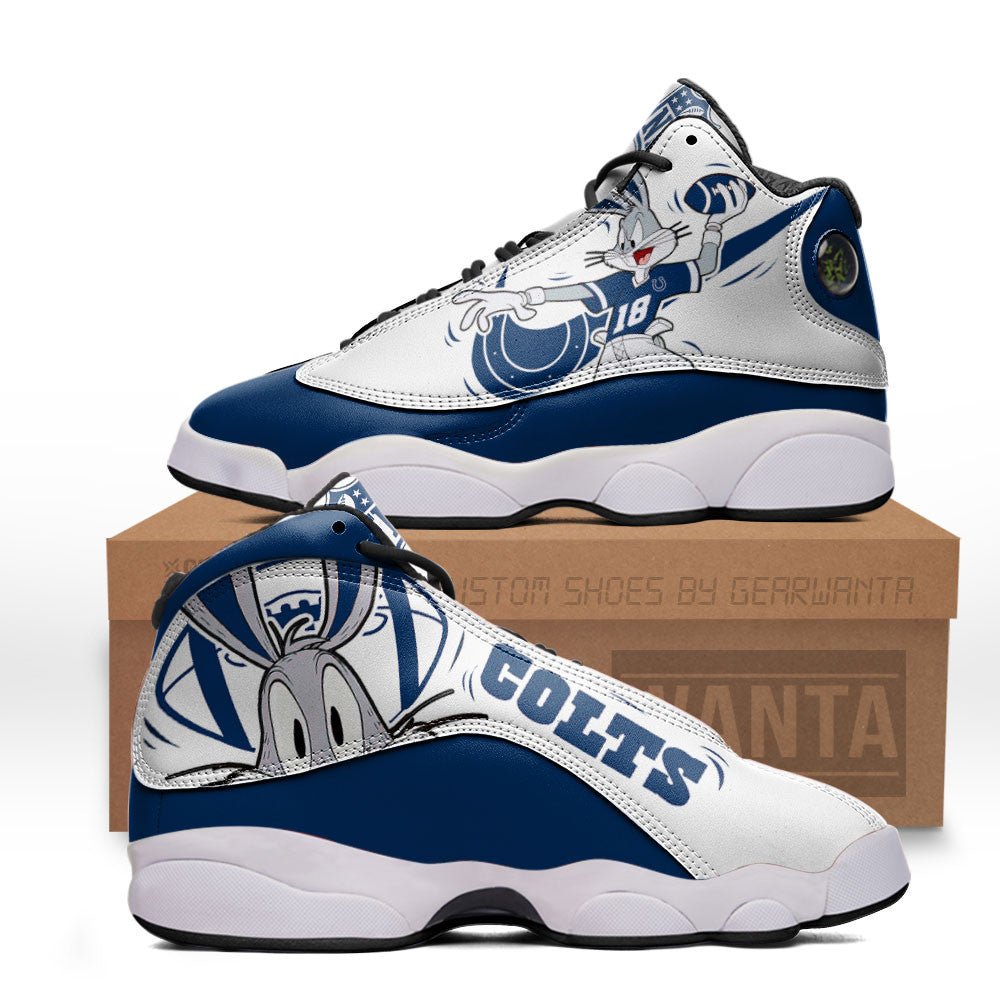 Indianapolis Colts J13 SneakersCustom Shoes-Gear Wanta