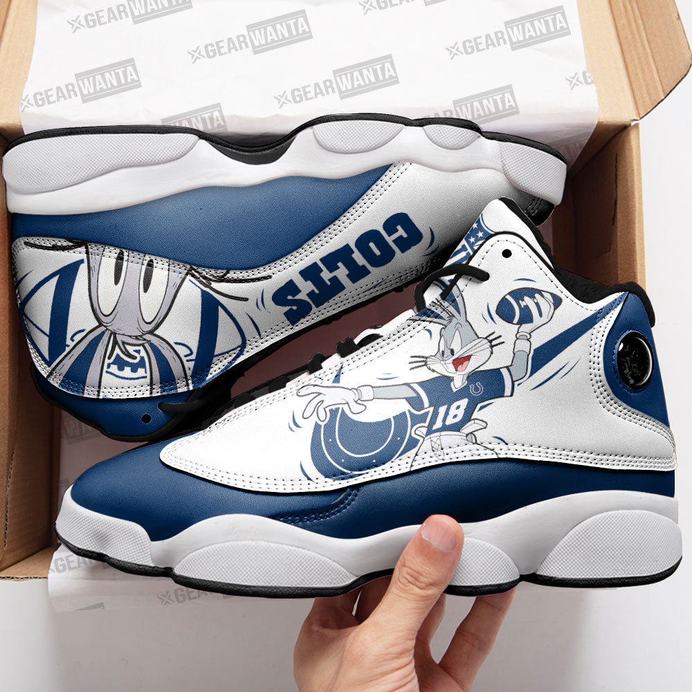 Indianapolis Colts J13 SneakersCustom Shoes-Gear Wanta