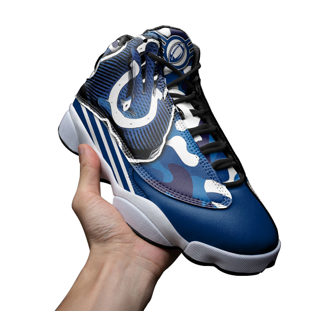 Indianapolis Colts J13 Sneakers Custom Shoes-Gear Wanta