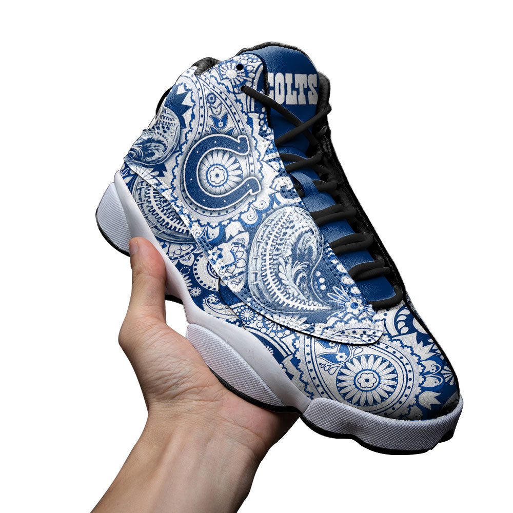 Indianapolis Colts J13 Sneakers Custom Shoes-Gear Wanta