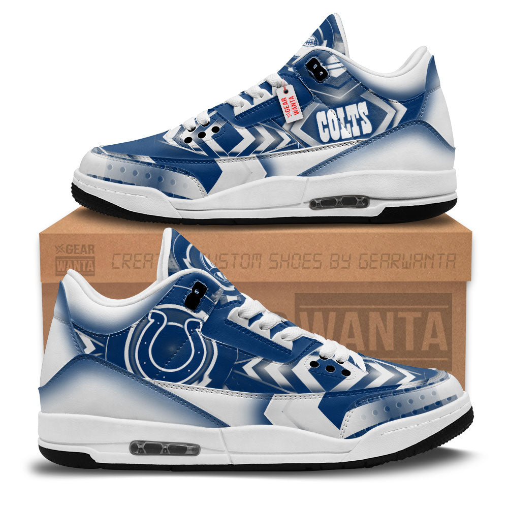 Indianapolis Colts J3 Sneakers Custom Shoes-Gear Wanta