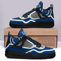 Indianapolis Colts Aj4 Sneakers Custom Shoes-Gear Wanta