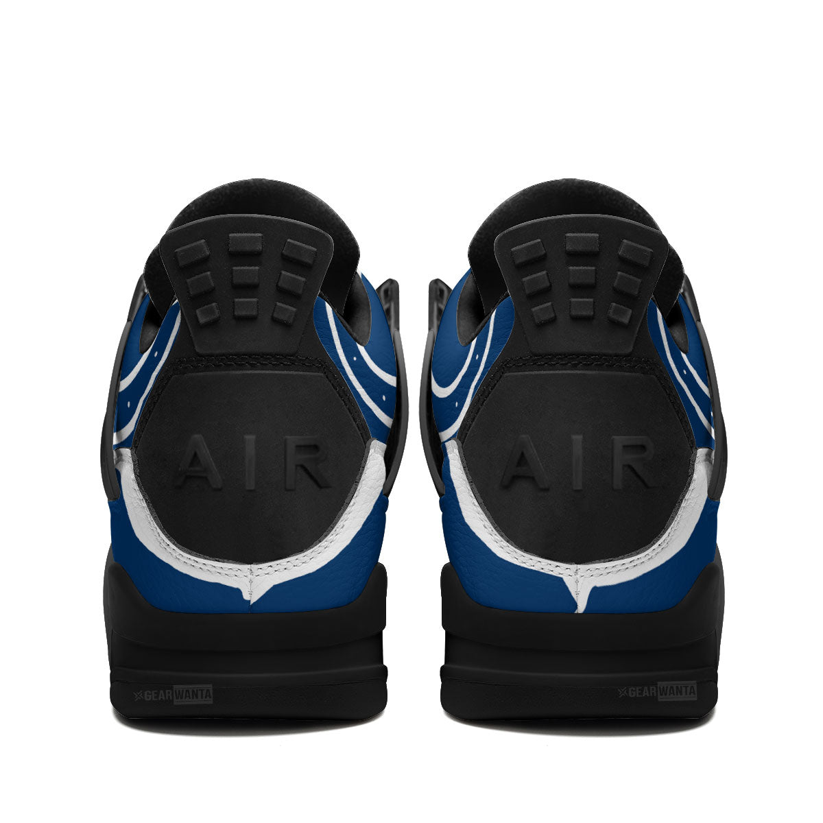 Indianapolis Colts Aj4 Sneakers Custom Shoes-Gear Wanta