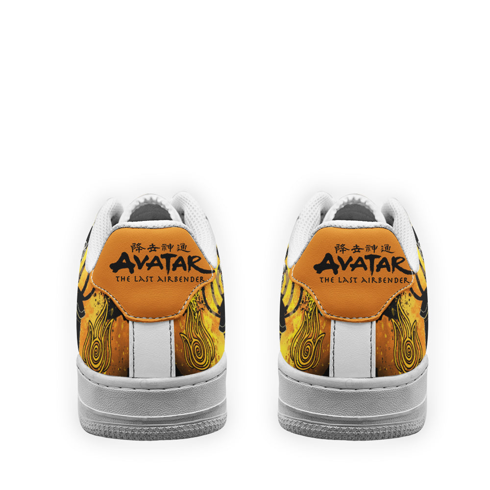 Iroh Fire Nation Air Sneakers Custom Avatar The Last Airbender Shoes-Gear Wanta