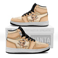 Gearwanta Italiano Brainrot Personalized Ballerina Cappuccina Kid High-Top Leather Sneakers