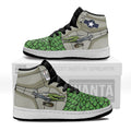 Gearwanta Italiano Brainrot Personalized Bombardiro Crocodilo Kid High-Top Leather Sneakers