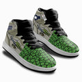 Gearwanta Italiano Brainrot Personalized Bombardiro Crocodilo Kid High-Top Leather Sneakers
