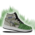 Gearwanta Italiano Brainrot Personalized Bombardiro Crocodilo Kid High-Top Leather Sneakers