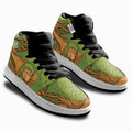 Gearwanta Italiano Brainrot Personalized Brr Brr Patapim Kid High-Top Leather Sneakers