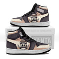 Gearwanta Italiano Brainrot Personalized Cappuccino Assassino Kid High-Top Leather Sneakers