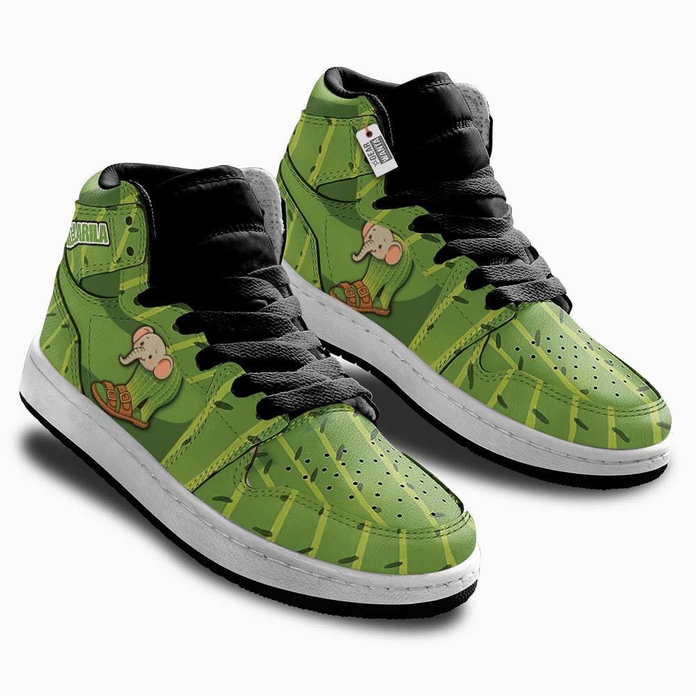 Gearwanta Italiano Brainrot Personalized Lirili Larila Kid High-Top Leather Sneakers
