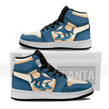 Gearwanta Italiano Brainrot Personalized Tralalero Tralala Kid High-Top Leather Sneakers