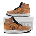 Gearwanta Italiano Brainrot Personalized Tung Tung Tung Sahur Kid High-Top Leather Sneakers