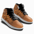 Gearwanta Italiano Brainrot Personalized Tung Tung Tung Sahur Kid High-Top Leather Sneakers