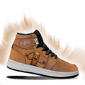Gearwanta Italiano Brainrot Personalized Tung Tung Tung Sahur Kid High-Top Leather Sneakers