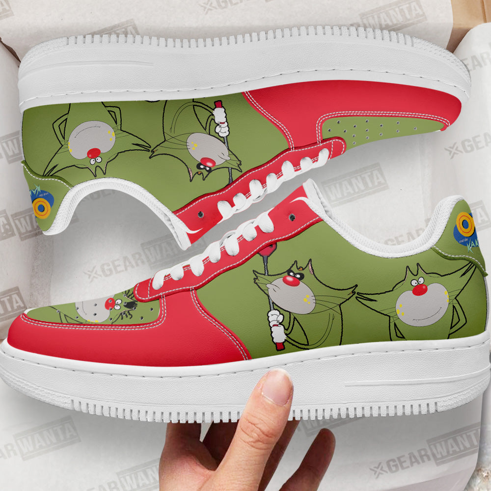 Jack Air Sneakers Custom Oggy and the Cockroaches Cartoon Shoes-Gear Wanta