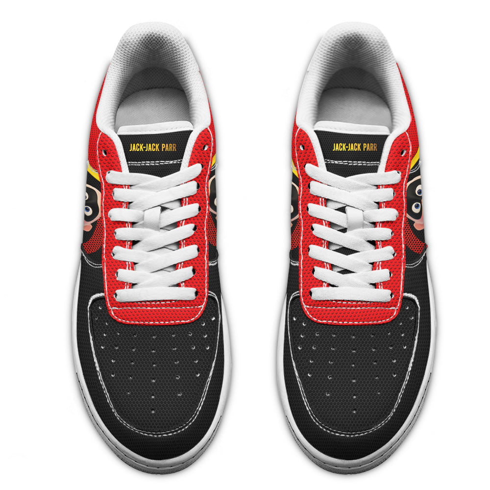 Jack-Jack Parr Air Sneakers Custom Incredible Family Cartoon Shoes-Gear Wanta
