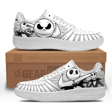 Jack Skellington Air Sneakers Custom Shoes-Gear Wanta