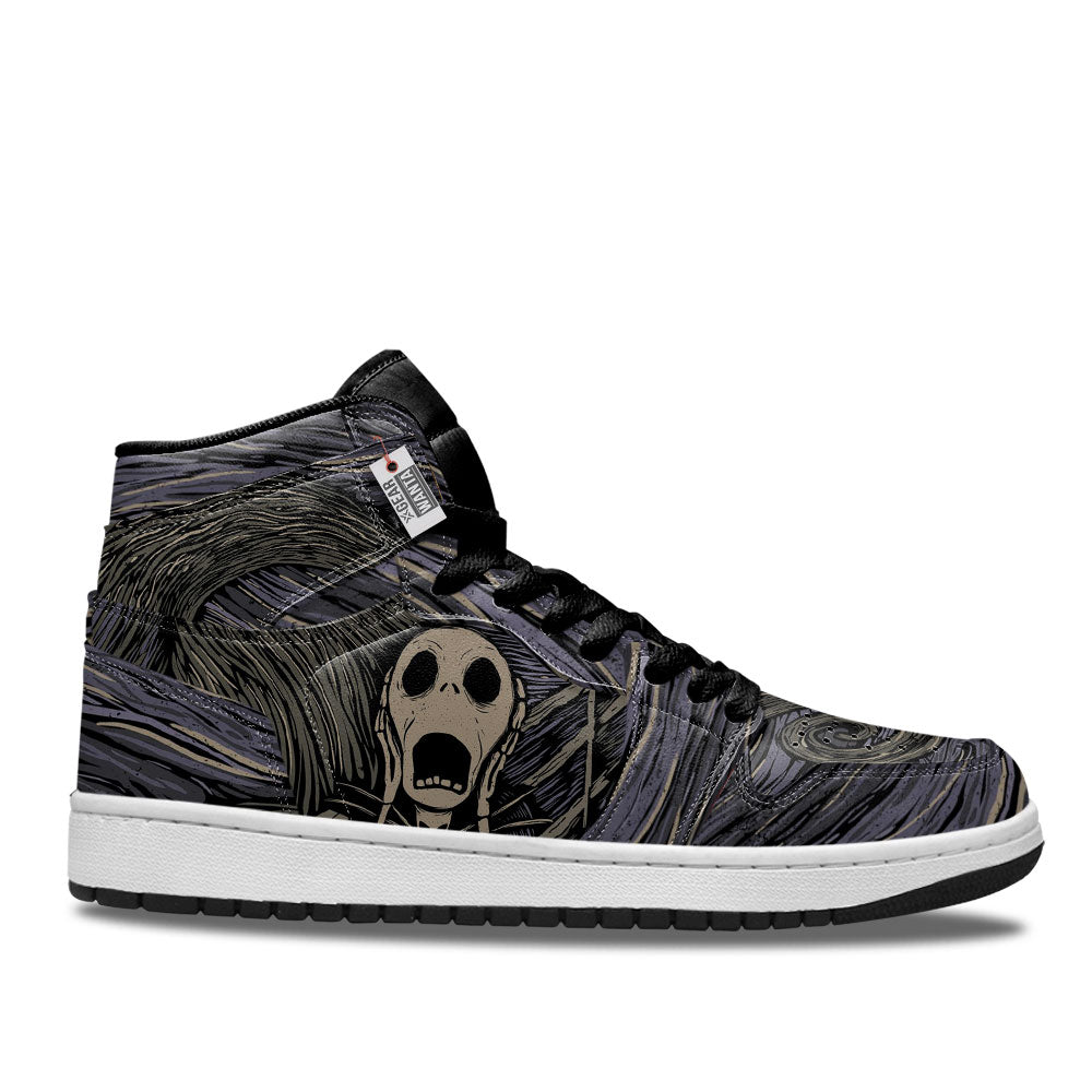 Jack Skellington Scream J1 Shoes Custom- gearwanta.com
