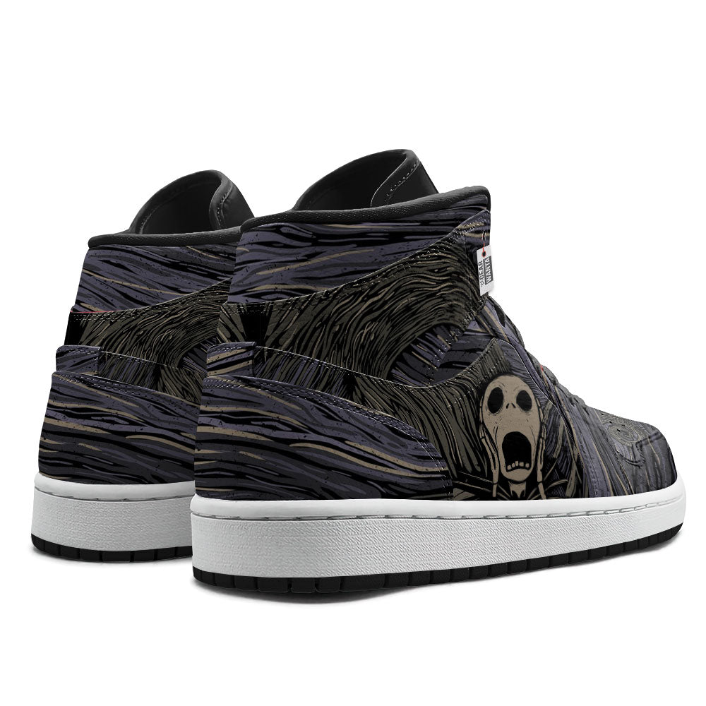 Jack Skellington Scream J1 Shoes Custom- gearwanta.com
