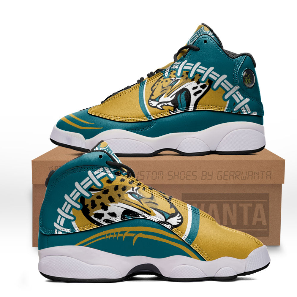 Jacksonville Jaguars J13 Sneakers Custom Shoes-Gear Wanta