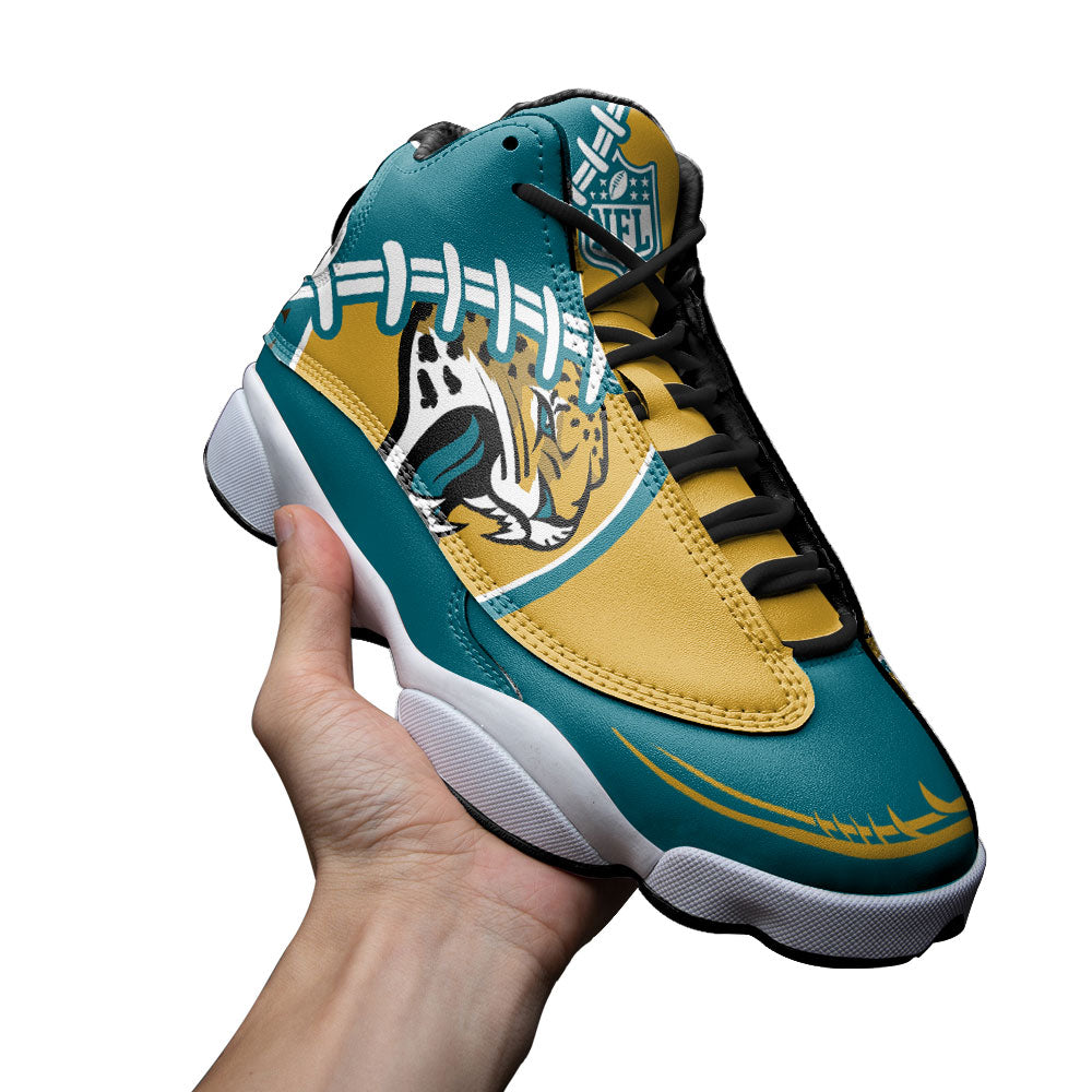 Jacksonville Jaguars J13 Sneakers Custom Shoes-Gear Wanta